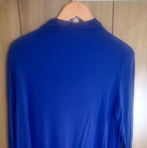 Blue Turtleneck Sweater